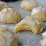 cookie on tray with bite