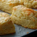 American Biscuits on baking tray