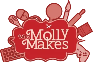 MissMollyMakes Logo Red and Pink