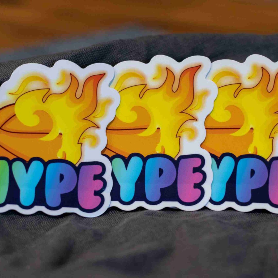 All8 (18 of 21) Sticker - Hype Emote – All8