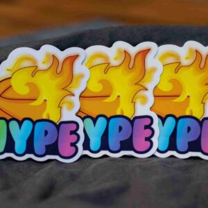 All8 (18 of 21) Sticker - Hype Emote