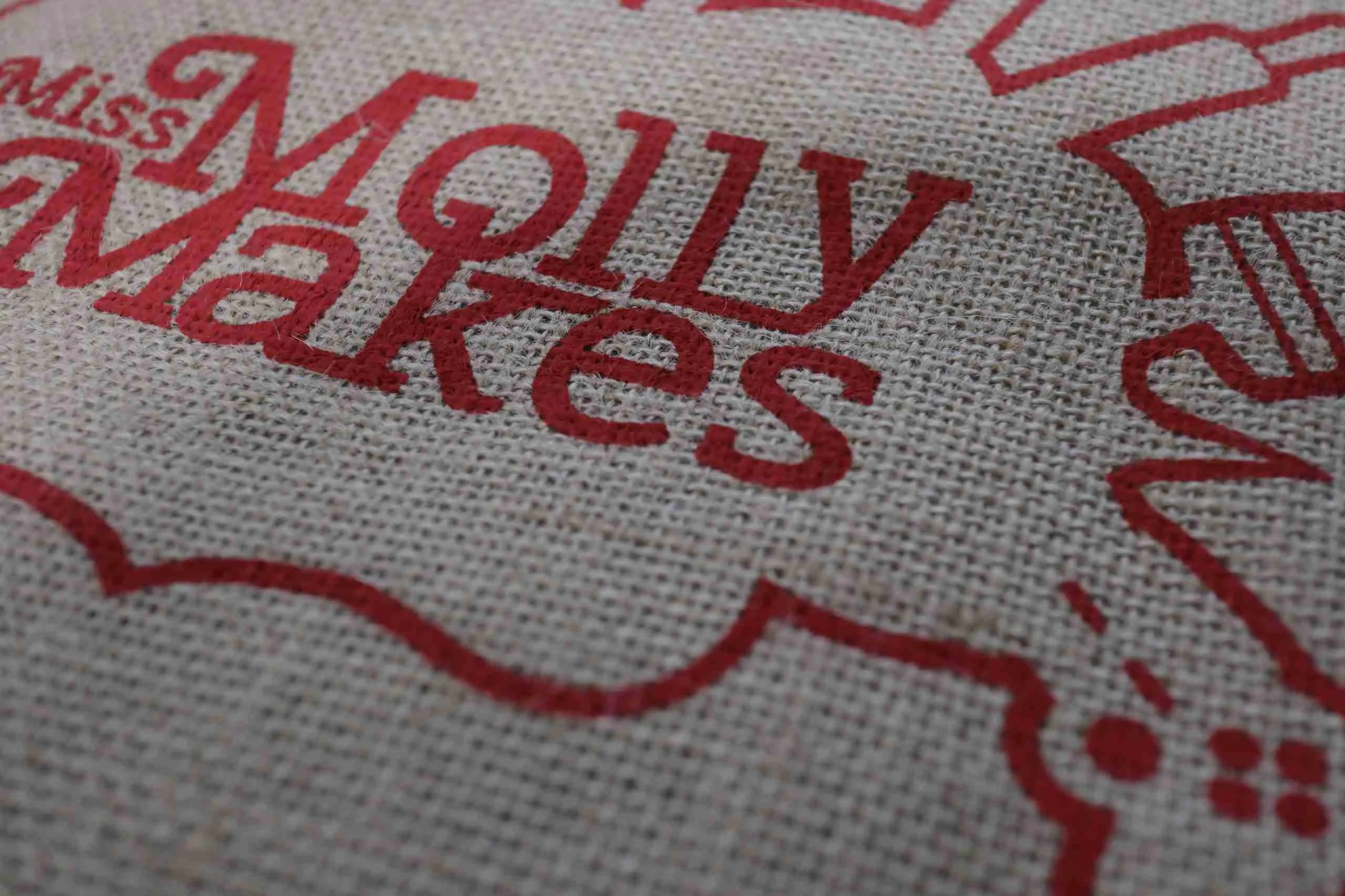 Miss Molly Makes Jute Tote Bags – Miss Molly Makes
