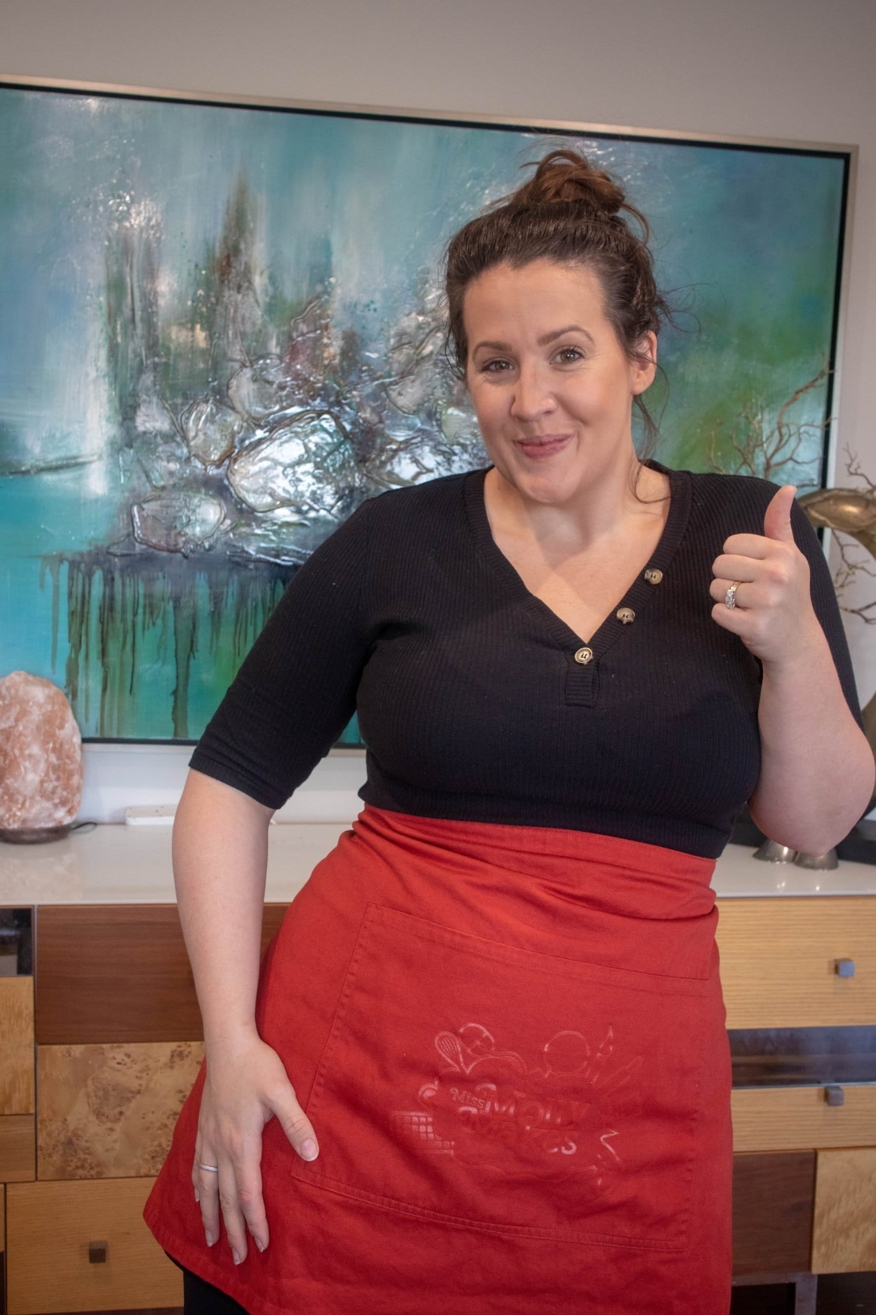 Double Sided Miss Molly Makes Half Apron - Image 4