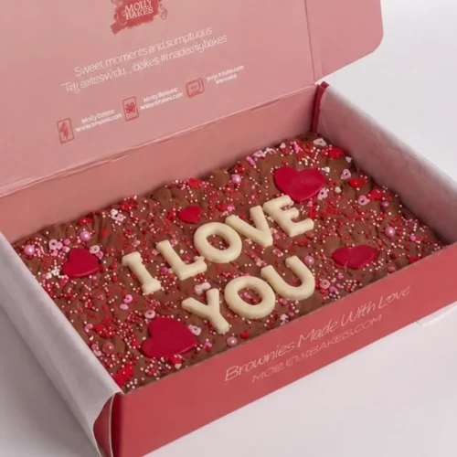 Love Brownies – I love You Slab