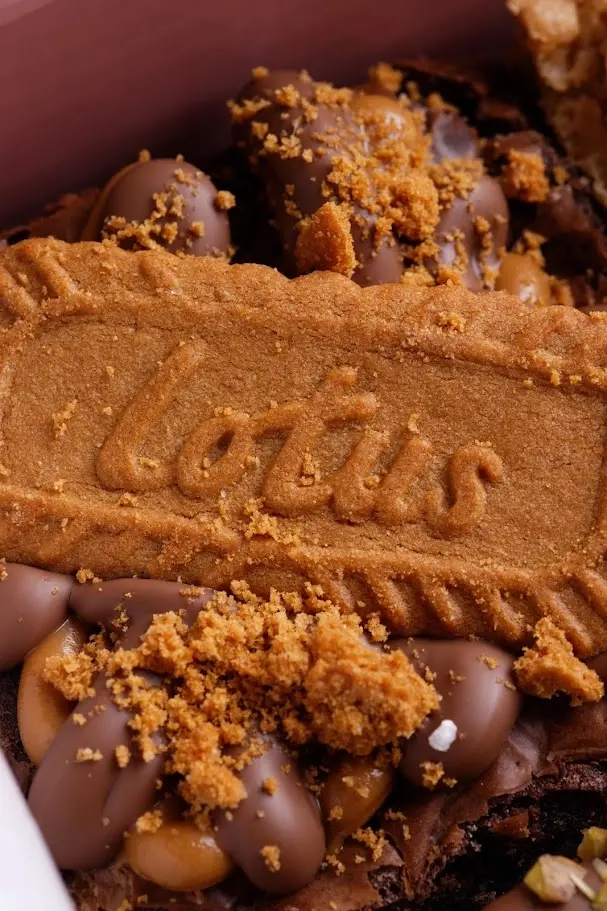 Biscoff Brownie